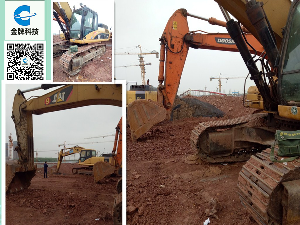 工程機(jī)械車輛定位設(shè)備安裝圖